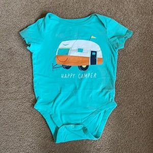 Happy camper onesie